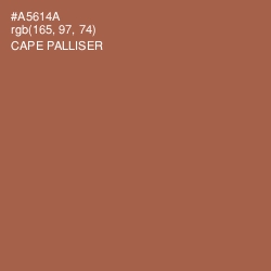 #A5614A - Cape Palliser Color Image